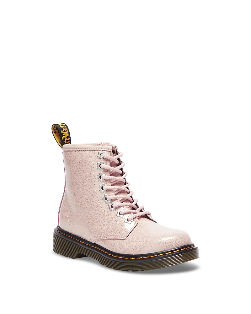 Dr. Martens' Junior 1460 Ankle Boots In Pink