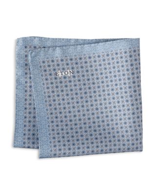 Geometric Silk Pocket Square