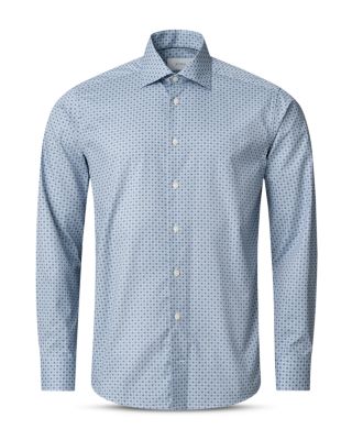Slim Fit Geometric Shirt