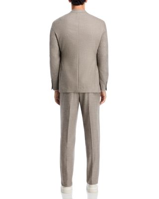 Brushed Ticweave Wool Suit Jacket