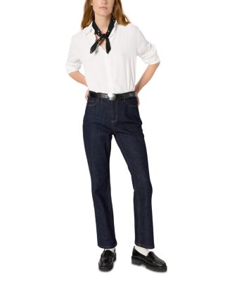 Cecilia High Rise Jeans in Blue