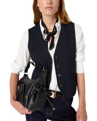 Nelia Pinstriped Vest