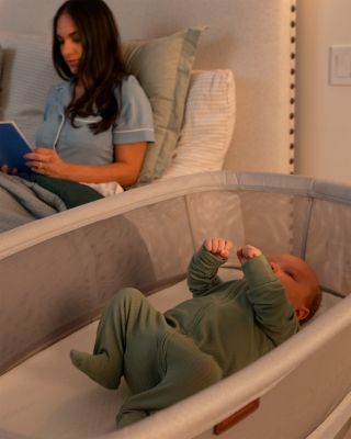 Soma Smart Bassinet - Charlie - Sand M&eacute;lange 