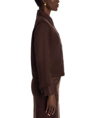 The Naira Faux Suede Jacket