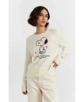 Women's Wool Cashmere Peanuts Original Sweater