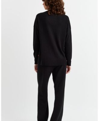  Women's Wool & Cashmere Slouchy Sweater