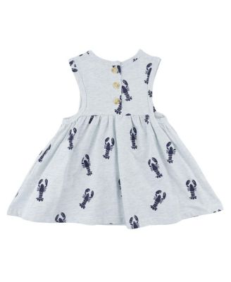 Girls' Lily Lobsters Print Tank Dress - Baby, Little Kid