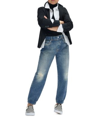 Unisex Mini Miramar Wide Leg Denim Joggers - Little Kid, Big Kid