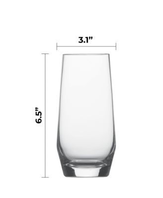 Pure Long Drink Glass, Set of 6 