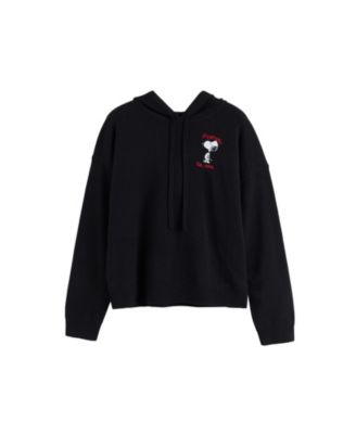 Women's Wool Cashmere Peanuts Originals Hoodie