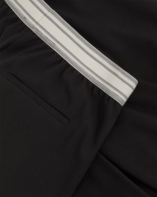 Petites Camelia Waistband Wide Leg Pants