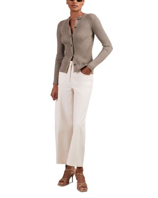 Tula Button Front Knit Top