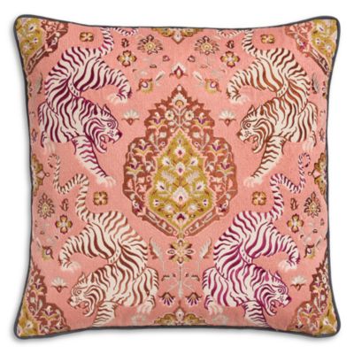 Bengal Tiger Decorative Pillow, 20 x 20 - Exclusive