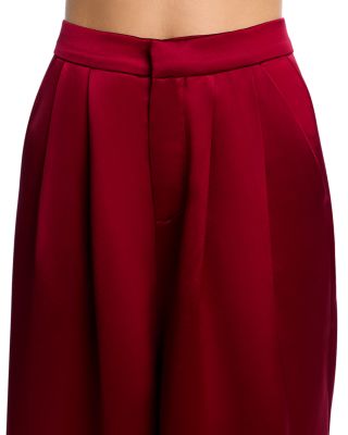 Satin Wide Leg Pants