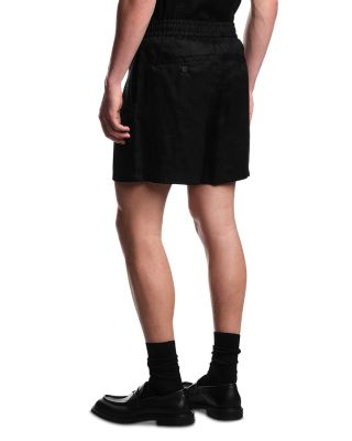 Zig Zag Jacquard Motif Bermuda Shorts