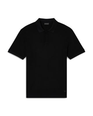 Jacquard Jersey Polo Shirt