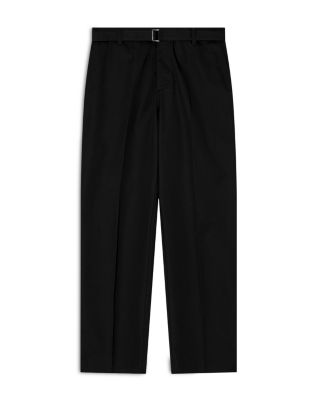 Trousers With Removable Belt