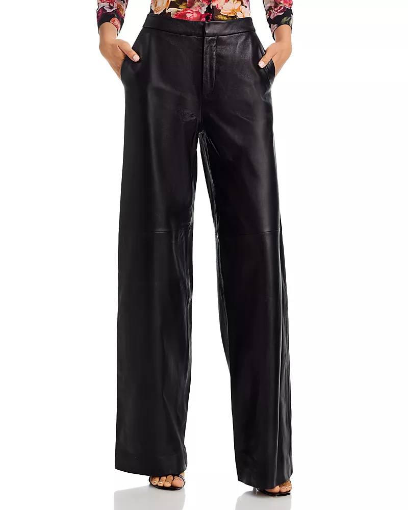 L'Agence Livvy Leather Pants