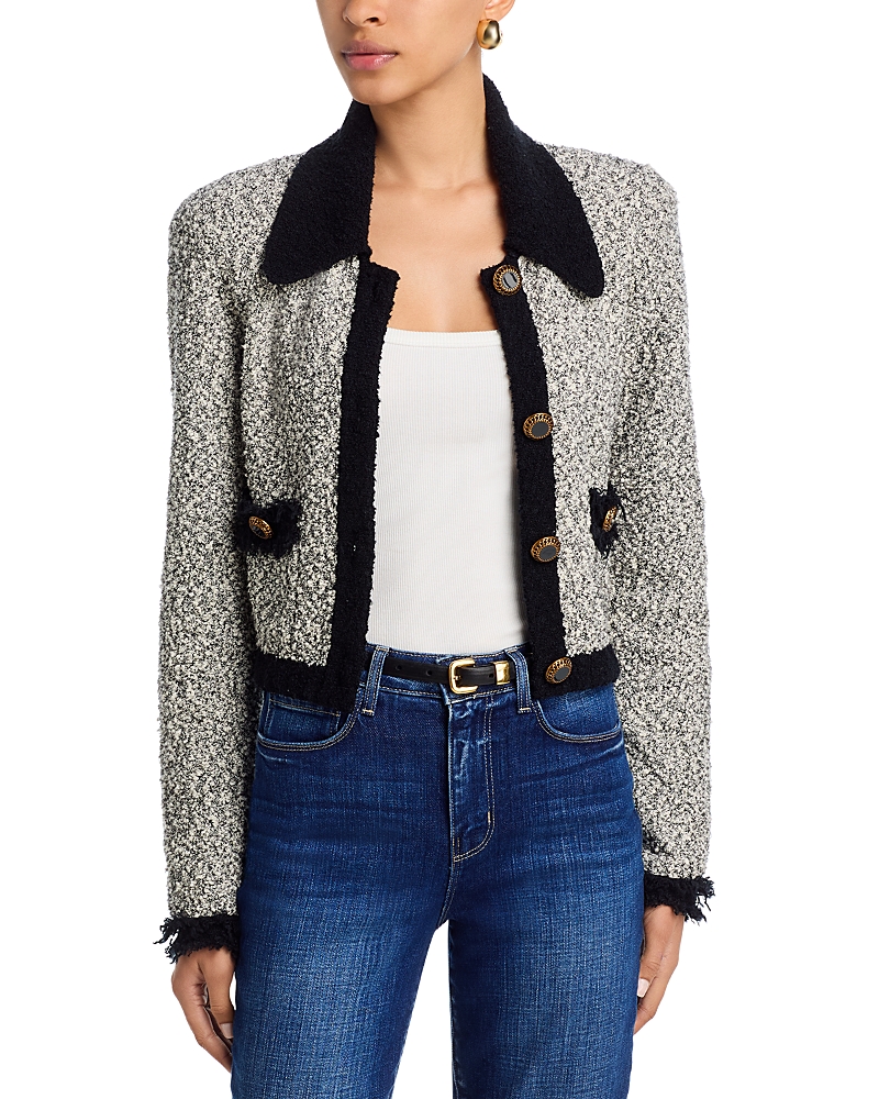 L Agence L'agence Arielle Jacket In Gray
