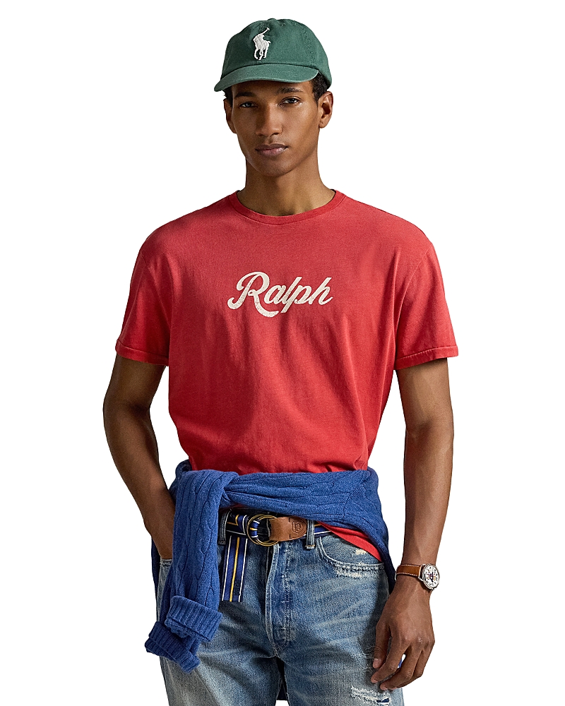 Polo Ralph Lauren Logo-print T-shirt In Red