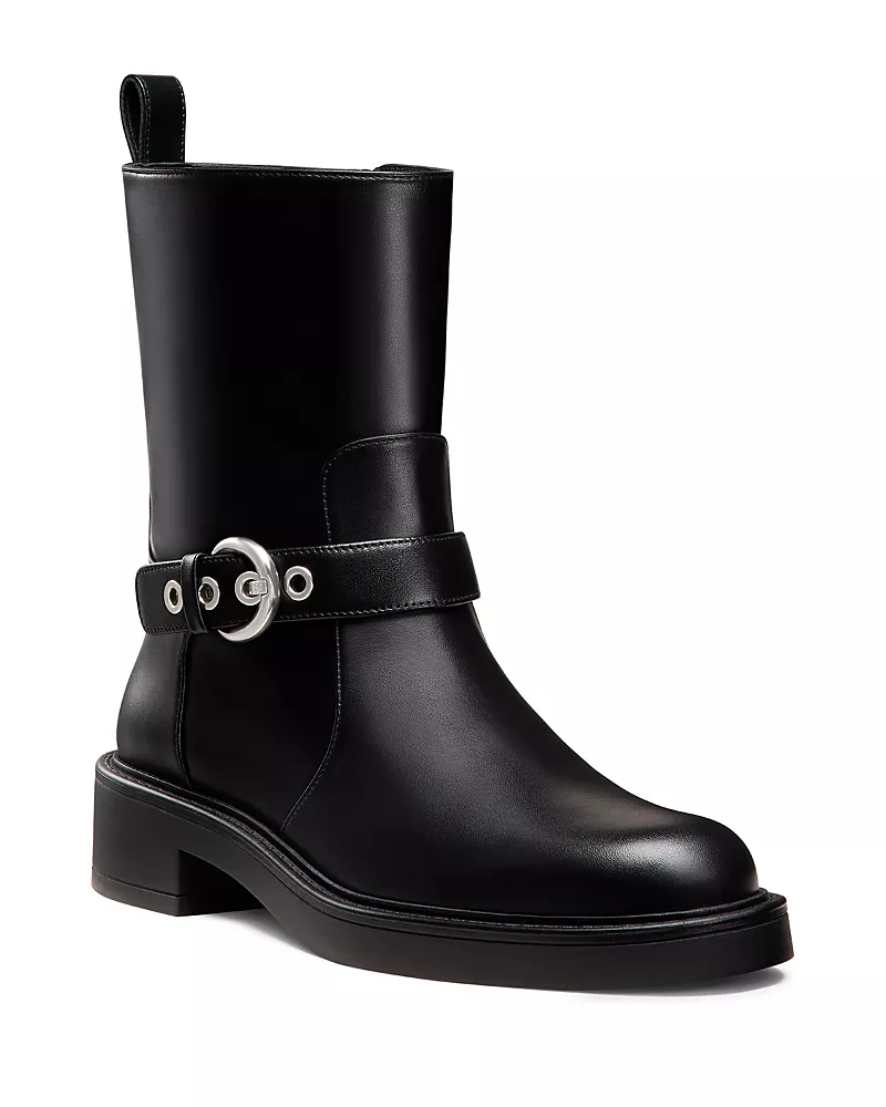 Stuart Weitzman Women's Chrystie Zip Booties
