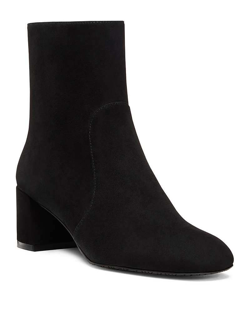 Stuart Weitzman 60mm Sleek Sock Booties In Black