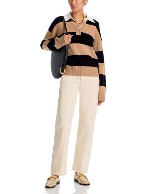 Paxton Stripe Polo Sweater