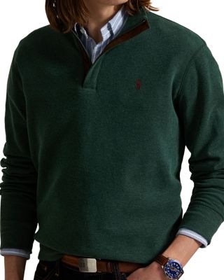 Luxury Jersey Quarter Zip Pullover
