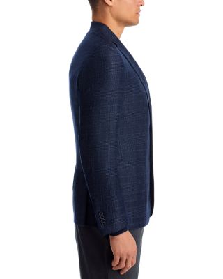 Loro Piana Wool, Silk & Cashmere Fabric Plaid Unstructured Regular Fit Sport Coat - Exclusive