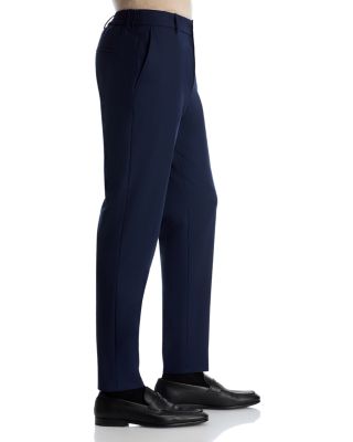 Perin Performance Wool Tapered Fit Pants with Elasticated Waistband