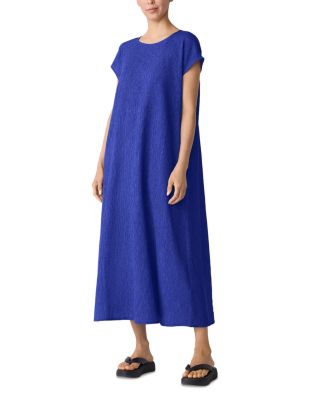 Round Neck Midi Dress