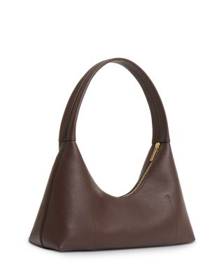 Candy Leather Baguette Bag