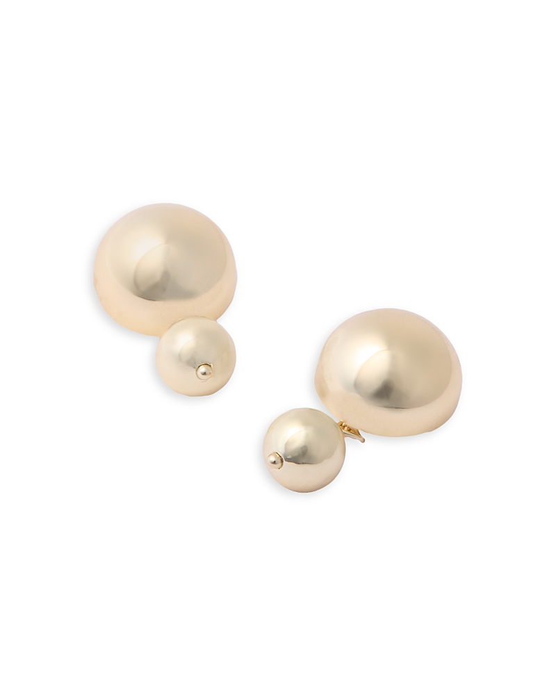 Pearl Octopuss.y Pearl Octopuss. Y Venus Stud Earrings In Gold