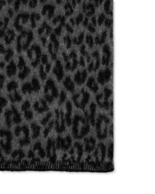 Hannah Leopard Print Scarf