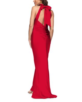 Sleeveless Satin Gown - 100% Exclusive