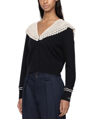 Marie Sailor Collar Cardigan