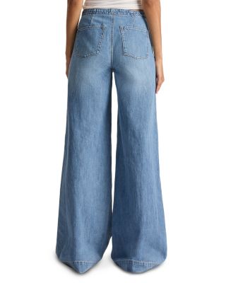 Slay Low Rise Wide Leg Jeans in Celine Vintage