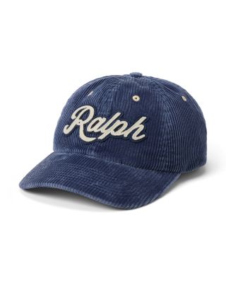 The Ralph Logo Corduroy Ball Cap