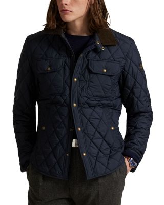 Beaton Quilted Water-Repellant Snap-Front Jacket  