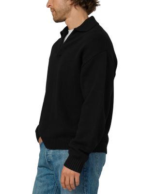 Relaxed Fit Sweater Polo