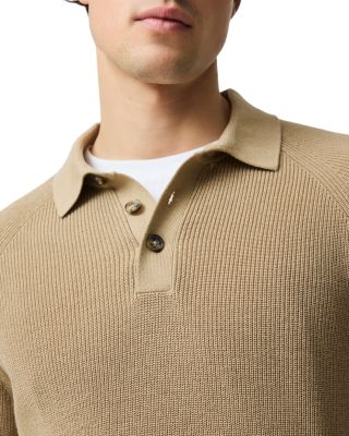 Eastern Bush Regular Fit Knit Long Sleeve Polo Shirt