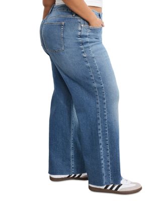 Good Skate Cropped Wide Leg Jeans in Indigo1005