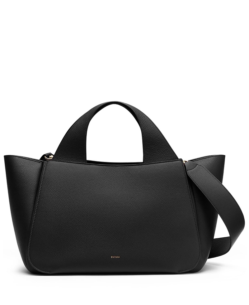 Cuyana Mila Satchel In Black