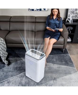  60-Pint Dehumidifier for Home & Basements 4000 Sq. Ft with 3-Color Digital Display