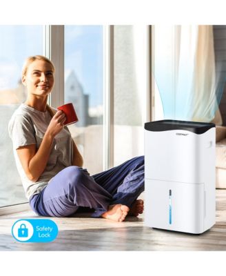  100-Pint Dehumidifier for Home & Basements with Smart App & Alexa Control
