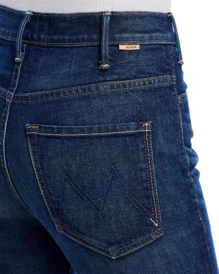 The Hustler Flood Fray High Rise Jeans in Kicks And Riffs