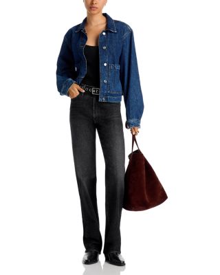 The Rambler High Rise Zip Heel Jeans in Keep it Sharp