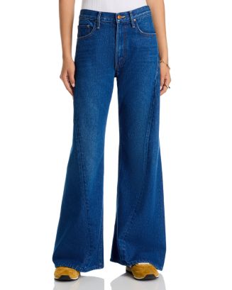 MOTHER The Lemon Twist Sneak High Rise Jeans in Yes Chef