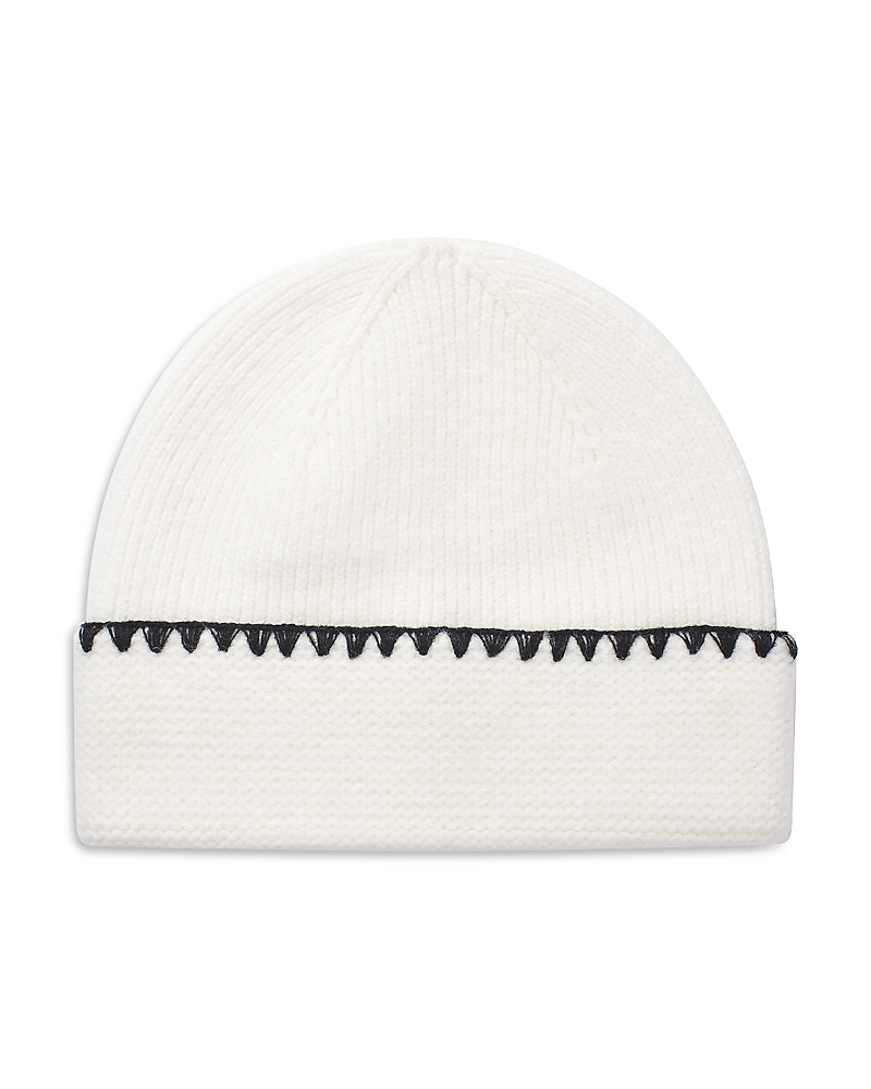 Aqua Whipstitch Knit Beanie – Exclusive