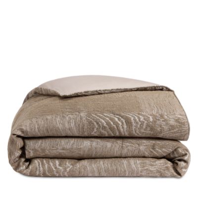 Textured Inlay Duvet Cover, King - Exclusive